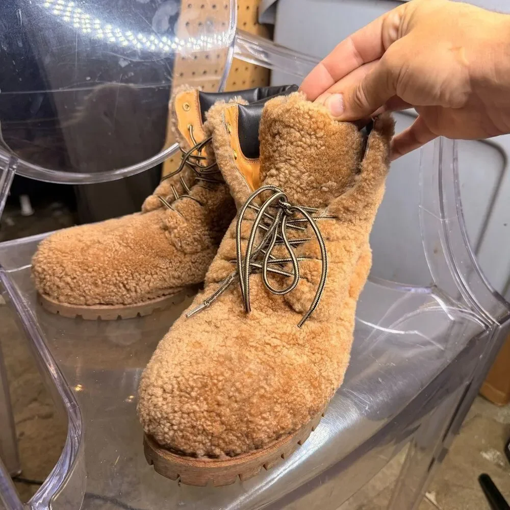 Unbranded Men's Tan and Brown Boots